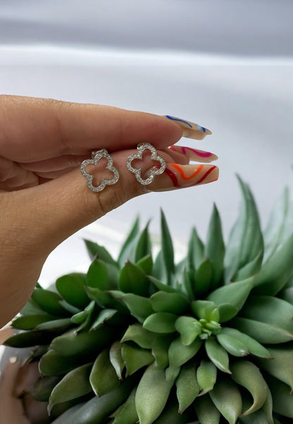 Open Clover Earrings