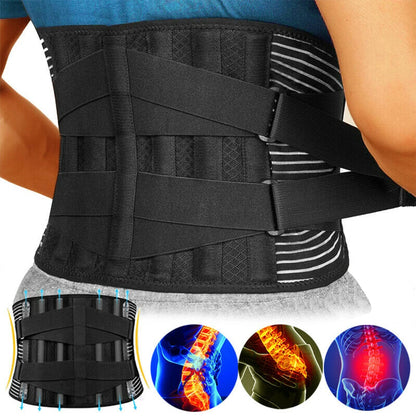 Breathable Waist Braces Back Support Belt  Anti-Skid Lumbar Support belt